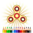 Icon of program: Fidget Spinner Coloring B…
