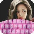 Icon of program: Black Pink Keyboard Theme
