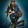 Icon of program: Sniper Police Girl 3d