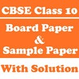 Icon of program: CBSE Class 10 Board Paper…
