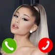 Icon of program: Fake call from Ariana Gra…