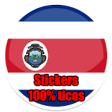 Icon of program: Stickers Costa Rica para …