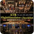 Icon of program: ATR 72 Simulator Checklis…