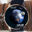 Icon of program: Earth Moon Clock Skin
