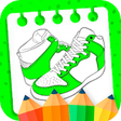 Icono de programa: Sneakers Coloring Book: S…