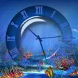 Icon of program: Aquatic Clock Screensaver