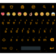 Icon of program: Flat BlackOrang Emoji Key…