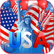 Icono de programa: American Flag Theme 2018