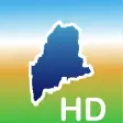Icon of program: Aqua Map Maine HD - Lakes…