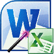 Icono de programa: MS Word To Excel Converte…