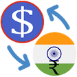Icon of program: US Dollar to Indian Rupee…