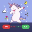 Icon of program: Unicorn - Fake Call