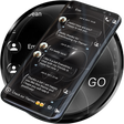 Icon of program: SMS Theme Sphere Black - …