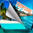 Icon of program: Tropical Island Wallpaper…