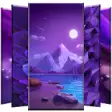 Icon of program: Purple Wallpaper