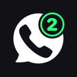 Icono de programa: Second Phone Number: priv…