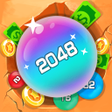 Icon of program: Lucky 2048 - Merge Ball a…