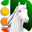 Horse Coloring Book 3D icon