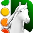 Icon of program: Horse Coloring Book 3D