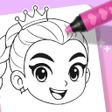 Icon of program: Doll Princess Coloring Ga…