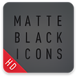 Icon of program: Matte Black Icon Pack