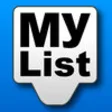Icon of program: My List - Create notes, l…