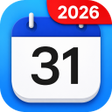 Icono de programa: Calendar: Month  Events