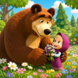 Icon of program: Masha  The Bear: Jungle F…