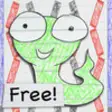 Icon of program: Free Scribble Worm HD