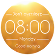 Icon of program: Alarm clock. Don't oversl…