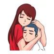 Icono de programa: Hug Me Love Stickers