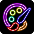 Icon of program: Magic Doodle Art - Neon P…