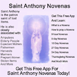 Icono de programa: Saint Anthony Novenas