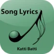 Icon of program: Hindi Lyrics of Katti Bat…