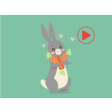 Icon of program: Animated Grey Bunny