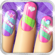 Icono de programa: Glitter Nails: Makeup Gam…