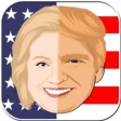 Icon of program: Face Merge Fun - Hillary …
