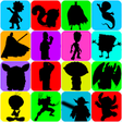 Icon of program: Guess the shadow characte…