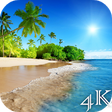 Icon of program: Beach 4K Live Wallpaper