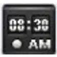 Icon of program: LCD Overlay Clock