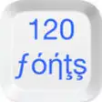 Icon of program: 120 Fonts Keyboard
