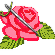 Icono de programa: Flowers Cross Stitch : Ad…