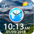 Icon of program: World clock widget and we…