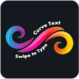 Icon of program: Curve Text - Swipe to Typ…