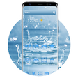 Icono de programa: Water Drop Rain Theme