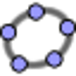 Icono de programa: GeoGebra for Debian