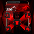 Icono de programa: Dark Red Launcher Theme
