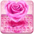 Icon of program: Pink Rose Keyboard Theme
