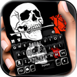Icono de programa: Skull Rose Keyboard Theme