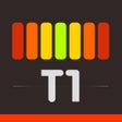 Tuner T1 Free Tune any musical instrument (guitar, ukulele, violin, viola, bass, cello and more). icon